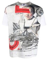 Junya Watanabe Graphic Print Crew Neck T Shirt