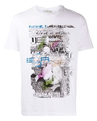 Etro Graphic Print Crewneck T Shirt