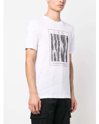 IRO Graphic Print Linen T Shirt