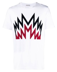 Moncler Graphic Print Logo Patch T Shirt