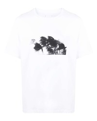 Oamc Graphic Print Organic Cotton T Shirt