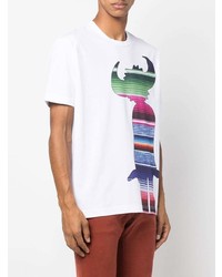 Junya Watanabe Graphic Print Short Sleeve T Shirt