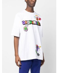 DSQUARED2 Graphic Print Short Sleeve T Shirt