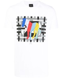 PS Paul Smith Graphic Print Short Sleeve T Shirt