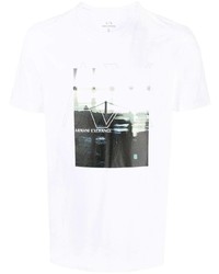Armani Exchange Graphic Print Short Sleeve T Shirt