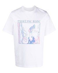 Martine Rose Graphic Print Short Sleeve T Shirt