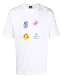 PS Paul Smith Graphic Print Short Sleeve T Shirt