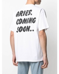 Aries Graphic Print Short Sleeved T Shirt