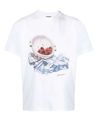 Jacquemus Graphic Print Short Sleeved T Shirt