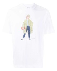 Barbour Graphic Print Short Sleeved T Shirt
