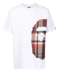 A Bathing Ape Graphic Print Short Sleeved T Shirt