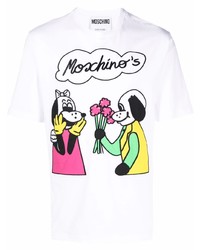 Moschino Graphic Print Short Sleeved T Shirt