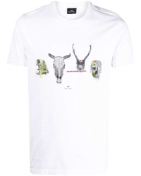 PS Paul Smith Graphic Print Short Sleeved T Shirt