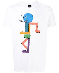 PS Paul Smith Graphic Print Short Sleeved T Shirt