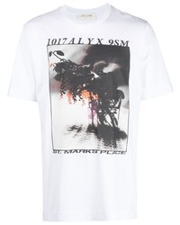 1017 Alyx 9Sm Graphic Print Short Sleeved T Shirt