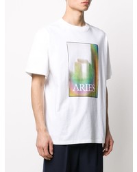 Aries Graphic Print T Shirt