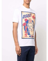 DSQUARED2 Graphic Print T Shirt