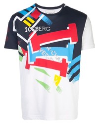 Iceberg Graphic Print T Shirt