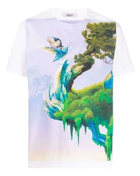 Valentino Graphic Print T Shirt