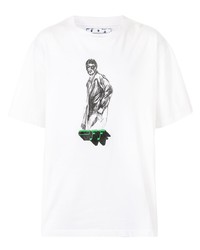 Off-White Graphic Print T Shirt