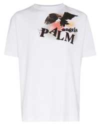 Palm Angels Graphic Print T Shirt