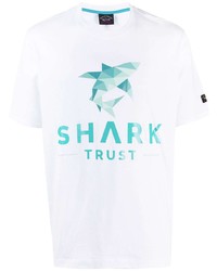 Paul & Shark Graphic Print T Shirt