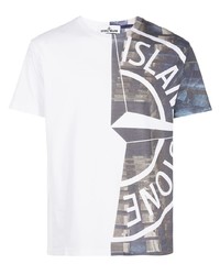 Stone Island Graphic Print T Shirt