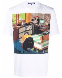 Junya Watanabe Graphic Print T Shirt
