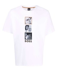 BOSS Graphic Print T Shirt