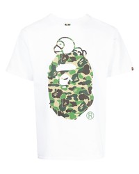 A Bathing Ape Graphic Print T Shirt