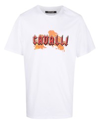 Roberto Cavalli Graphic Print T Shirt