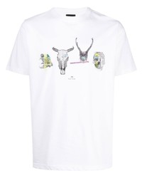 PS Paul Smith Graphic Print T Shirt