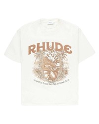 Rhude Graphic Print T Shirt