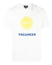 A.P.C. Graphic Print T Shirt