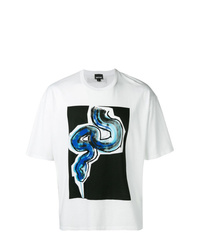 Just Cavalli Graphic Print T Shirt