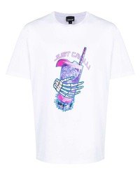 Just Cavalli Graphic Printed T Shirt