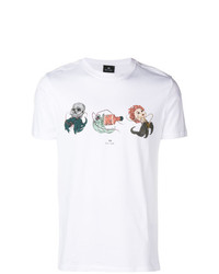 Ps By Paul Smith Graphic Printed T Shirt