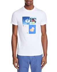 Paul Smith Grid Graphic T Shirt