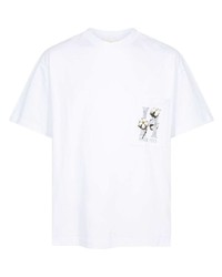 HONOR THE GIFT H Logo Print Cotton T Shirt