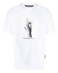 Palm Angels Hand Photo Cotton T Shirt