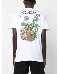 Philipp Plein Hawaii Gem Print T Shirt