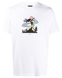 PS Paul Smith Head In The Clouds T Shirt