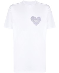 Haikure Heart Print Cotton T Shirt