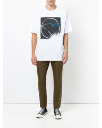 Maison Margiela Heart Print T Shirt