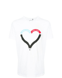 Commune De Paris Heart Print T Shirt