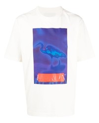 Heron Preston Heron Print Cotton T Shirt