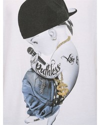 Hip Hop Printed Cotton T Shirt