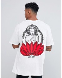 Honour Hnr Ldn Lotus Back Print T Shirt