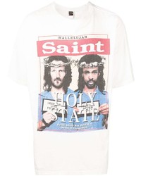 SAINT MXXXXXX Holy State Graphic Print T Shirt
