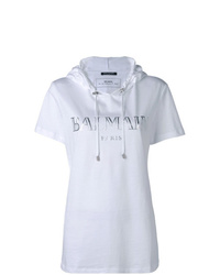 Balmain Hooded T Shirt